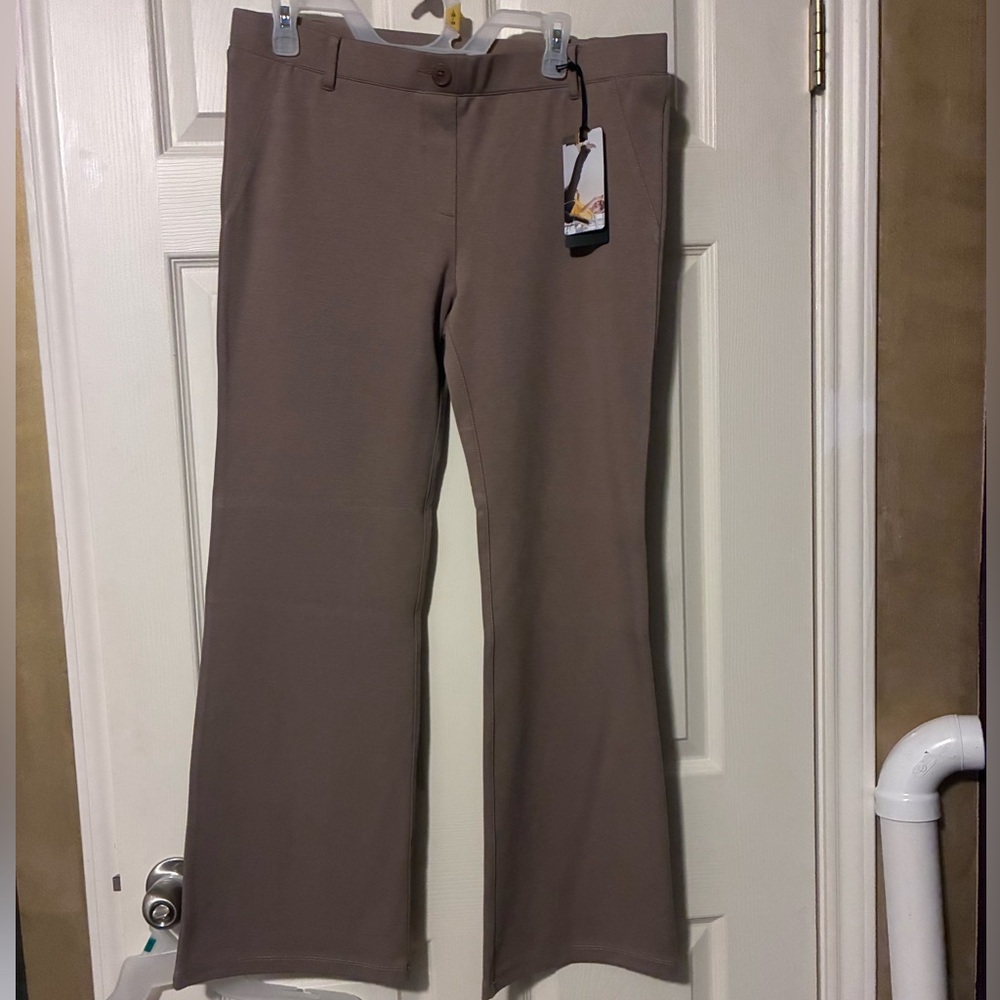 Betabrand Tan Pants
